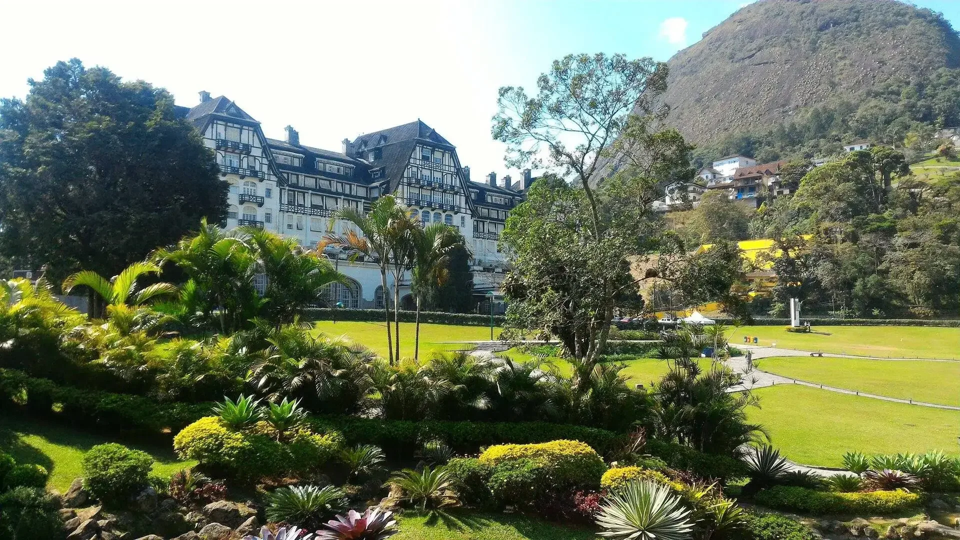Petrópolis: Imperial Palaces & Mountain Escape - Panoramic view of Rio de Janeiro featuring Quitandinha Palace