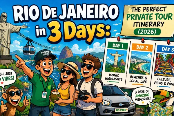 Rio de Janeiro em 3 dias: um roteiro prático para a primeira viagem