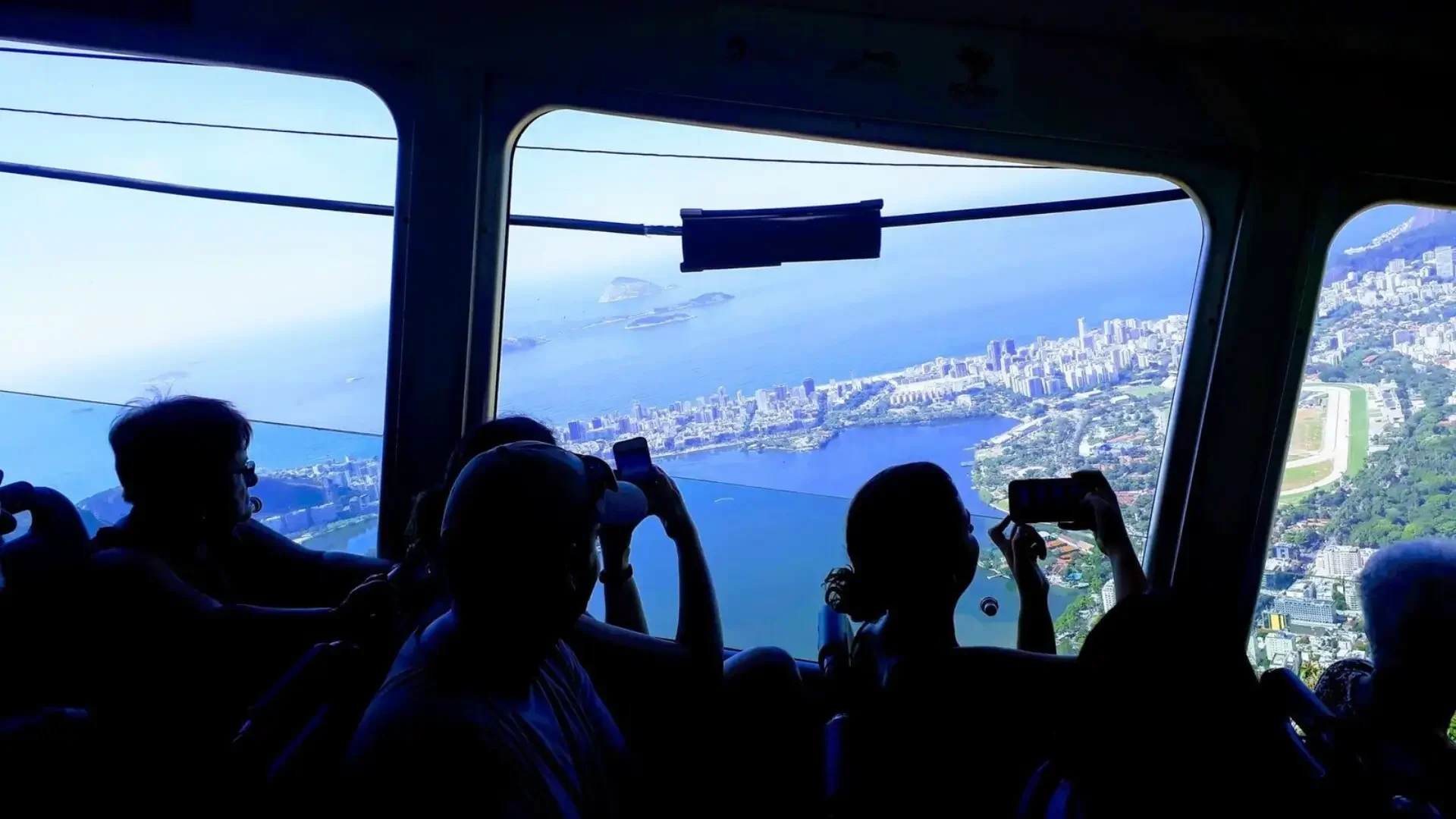 Rio Express: Christ & Sugarloaf in 5 Hours - Panoramic view of Rio de Janeiro featuring Christ the Redeemer statue